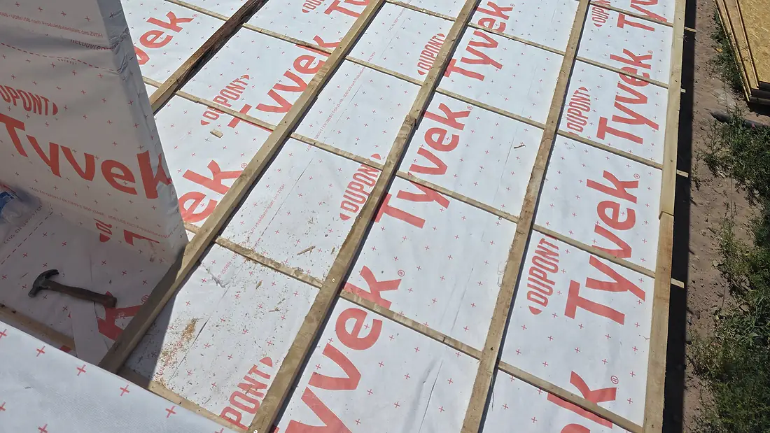Barrera Tyvek en cubierta DRYSUR