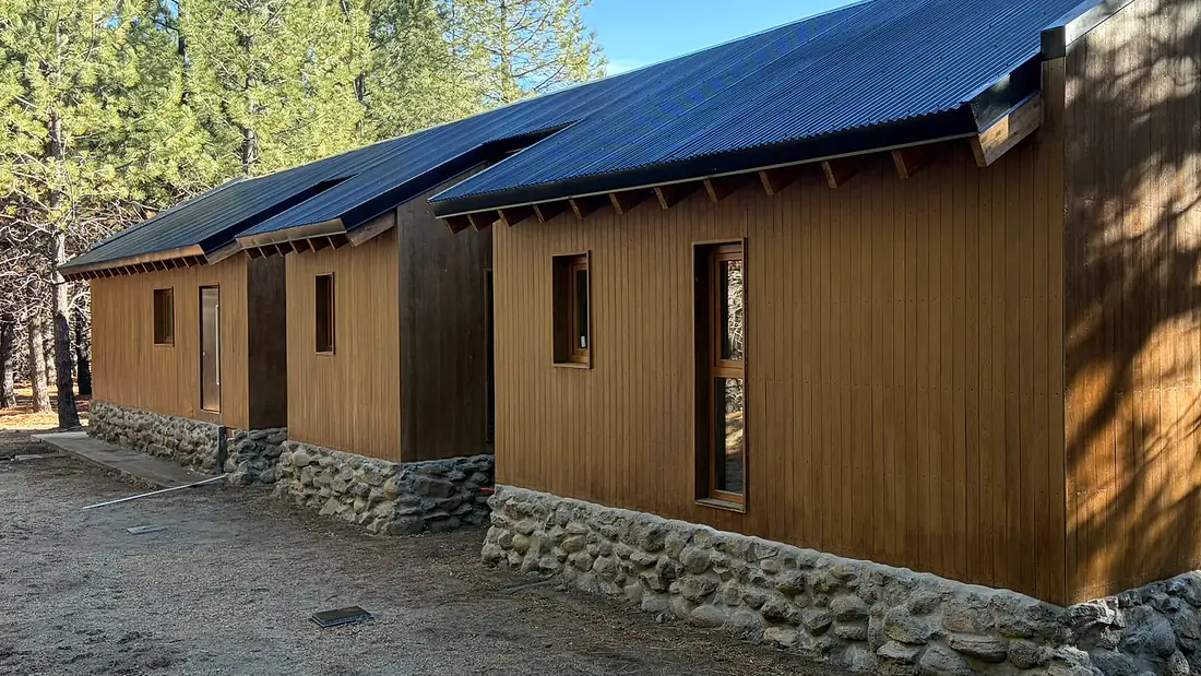 Módulos DRYSUR en bosque de pinos