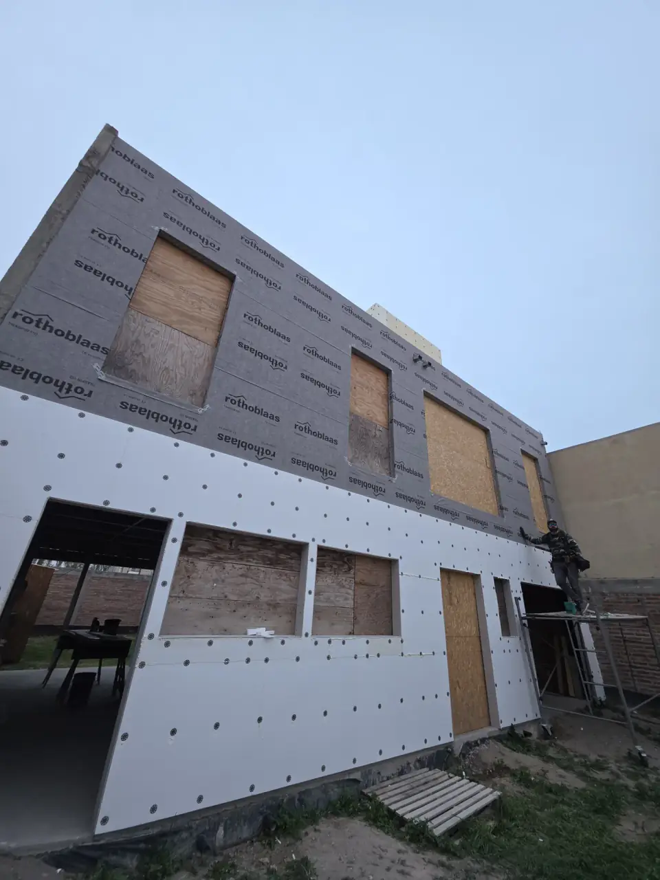 Detalle Steel Frame Obra AD