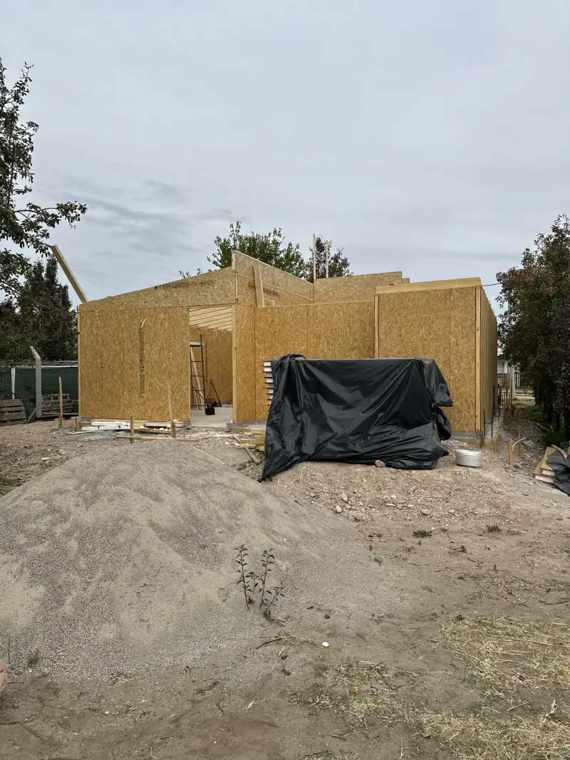 Obra Manzanar — obra gruesa SIP